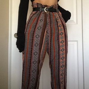 Tribal Print Pants